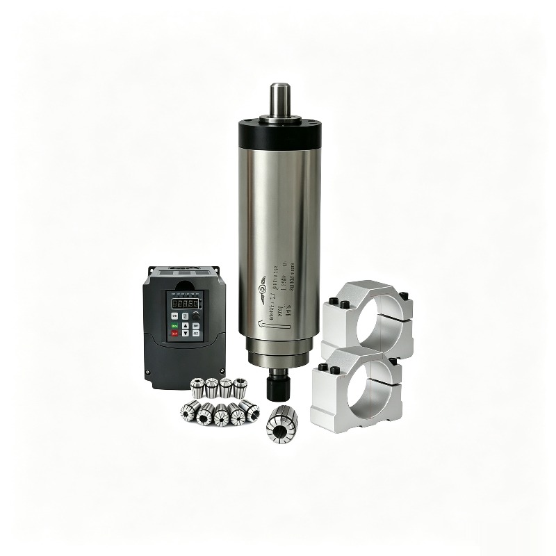 CNC Air Cooled 800W 1500W 2200 - đánh giá và giá Er20 Collet Chuck Spindle Motor 220V